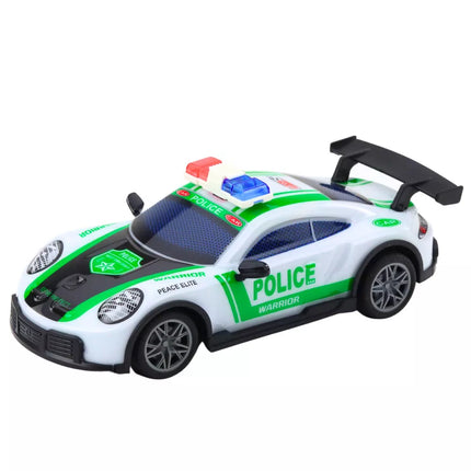 RC Drift Policijos Sportinis Automobilis su LED Žibintais 1:22