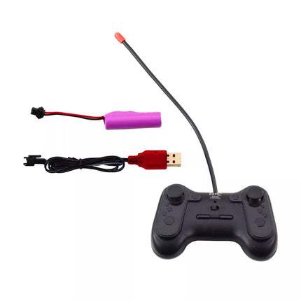 RC Drift Policijos Sportinis Automobilis su LED Žibintais 1:22