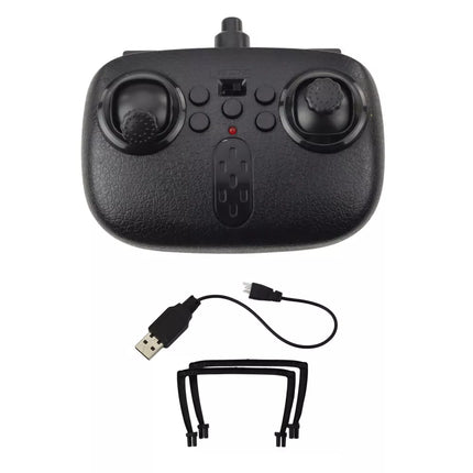 Y20 NSO valdomas nuotoliniu būdu dronas su švieselėmis, 360° pasisukimas, raudonas