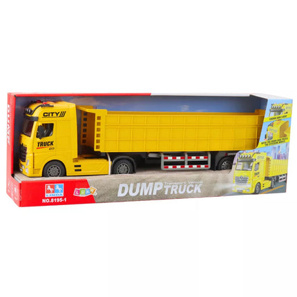 Transportinio Sunkvežimio Pakeliamos Priekabos Žibintai, Garsai, Geltoni