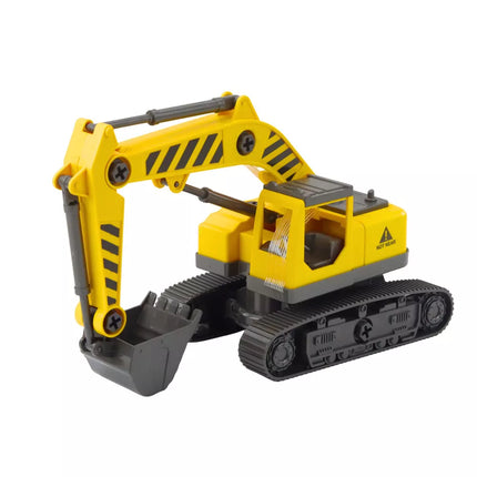 DIY	Savaitės Valdymo Traukos Vilkikas Ekskavatorius Su Šviesomis Ir Garsu