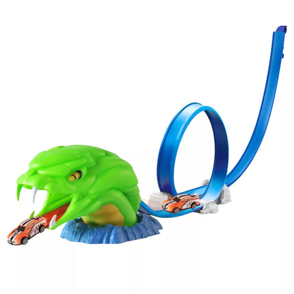 Automobilio trasos katapultos paleidimo kilpa gyvatėlė