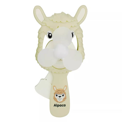 Sukamas rankinis ventiliatorius vaikams „Alpaka Mišinys“