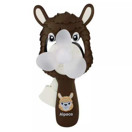 Sukamas rankinis ventiliatorius vaikams „Alpaka Mišinys“