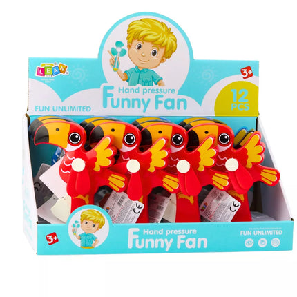 Mechaninis rankinis ventiliatorius „Tukanų mišinys“ vaikams