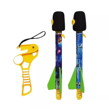 Katapultos rinkinys su raketomis, EVA putplasčio sportinis žaidimas, arkadinis kosmosas