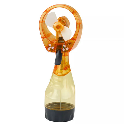 Nešiojamas ventiliatorius su baterijomis veikiančiu purškikliu