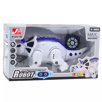 Išmanusis nuotolinio valdymo pultelis RC robotas triceratopsas