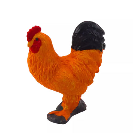 Miniatiūrinių figūrėlių rinkinys: karvė, arklys, kiaulė, šuo, višta, žąsis, 3-5 cm, 6 vnt.