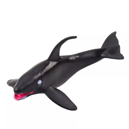 Miniatiūrinių figūrėlių rinkinys: Jūros gyvūnai, Žinduoliai (Orca, Delfinas), 6-8 cm, 6 vnt.