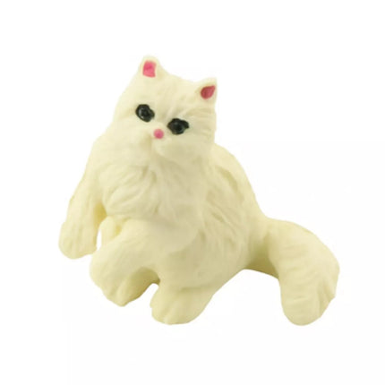 Mini figūrėlių rinkinys Kačių veislės Katės Maitinimo dubuo 4-6cm 7vnt