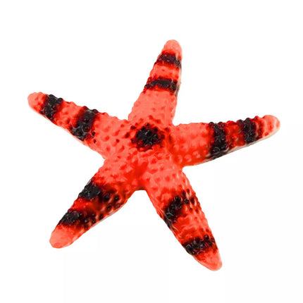 Figūrėlių Rinkinys Jūros Gyvūnai Krabas Jūrų Žvaigždė Kalmaras Amonitas 5vnt.