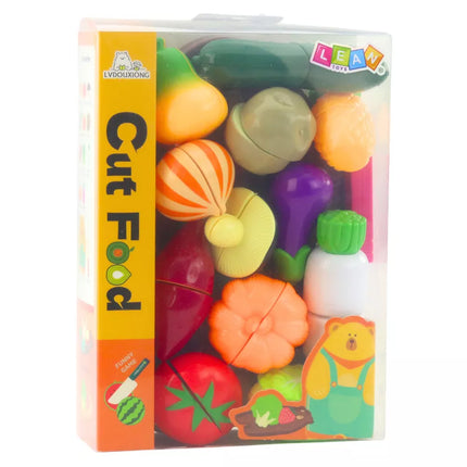 Daržovių Pjaustymo Rinkinys Lentelė Peilis Edukaciniai Aksesuarai Vaikams