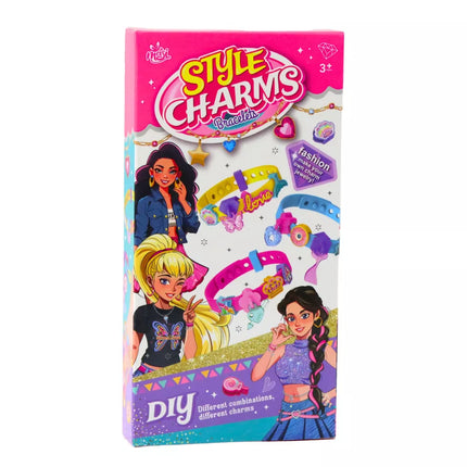 Pasidaryk pats apyrankių rinkinys Gyvūnų pakabukai 4 reguliuojamos apyrankės