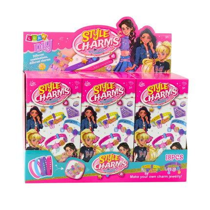 Pasidaryk pats apyrankių rinkinys Gyvūnų pakabukai 4 reguliuojamos apyrankės