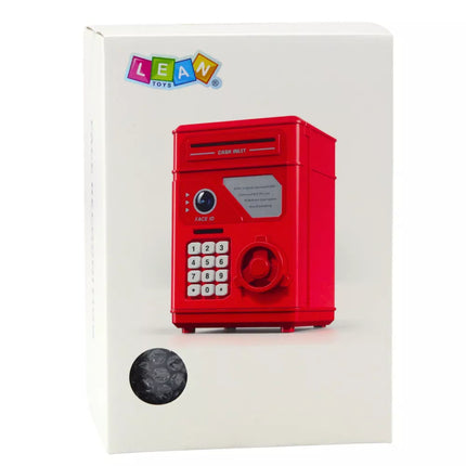 Elektroninė taupyklė-bankomatas su PIN kodu vaikams, rožinė