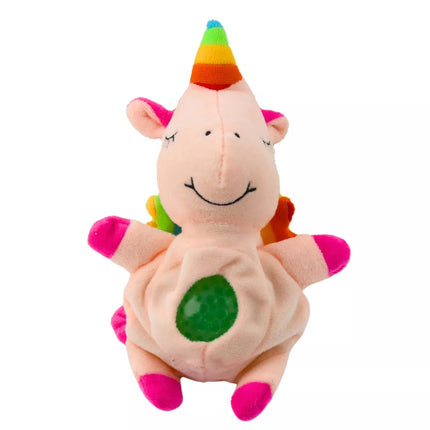 Minkštas žaislas Squeezable Tummy su vandens kamuoliukais 20cm Mix