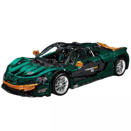 Konstruktorius – sportinis automobilis žalias 1:8 P1, 3268 vnt.