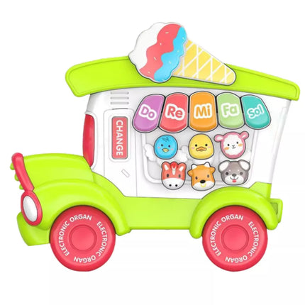 Elektriniai pianinas vaikams ledų salonas žalias