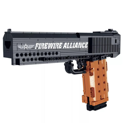 Statybiniai blokeliai Ginklo Šaudymo Funkcija 555 vnt.