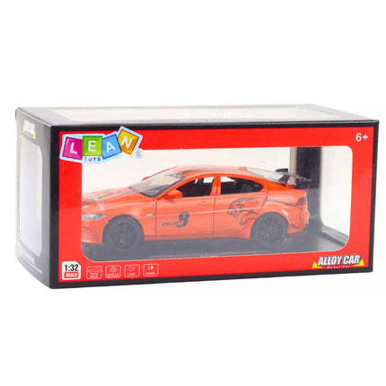 Jaguar Metalinių Automobilinių Žibintų, Garsų Oranžinis