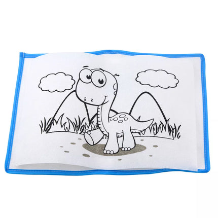 Maginiskas drobės tapybos lenta su plaunamais žymekliais