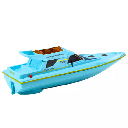 Valtis Motorinė valtis Plaukiojanti jachta Su baterijomis Mėlyna