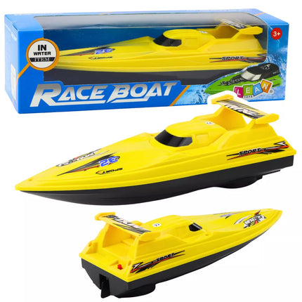 Valtis Motorinė valtis Plaukiojanti jachta Su baterijomis Geltona