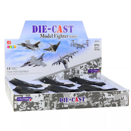 Lėktuvas naikintuvas karinis reaktyvinis lėktuvas su šviesomis ir garsais 1:400