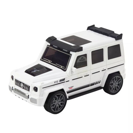 Visureigalinis automobilis Metalo Paslėptas Automobilio Šviesos Garsas Baltas Mėlynas