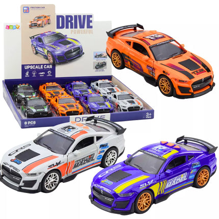 GT 500 lenktyninis automobilis, atidaromos durelės, veikia šviesos, garsai, mišinys