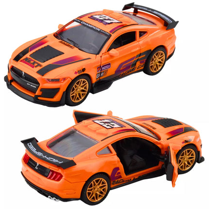 GT 500 lenktyninis automobilis, atidaromos durelės, veikia šviesos, garsai, mišinys