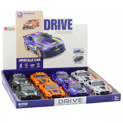 GT 500 lenktyninis automobilis, atidaromos durelės, veikia šviesos, garsai, mišinys