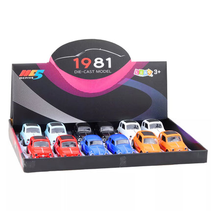 Klasikinis kolekcinis automobilis su atidaromomis durelėmis, mastelis 1:36