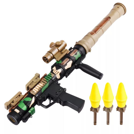 Karinis rinkinys Karinė bazuka RPG Šalmas Tracza Putų kulkos