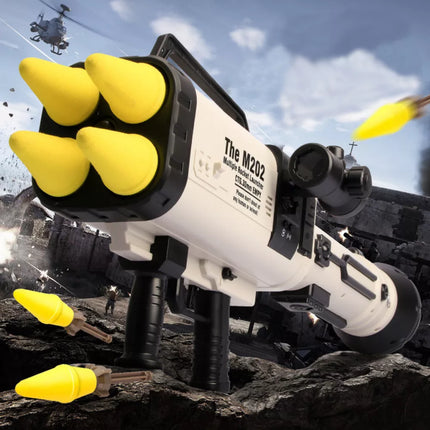 Didelis raketų paleidimo įrenginys M202, šoviniai su kempinėmis, 68 cm