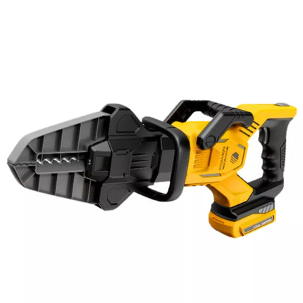 Pneumatinės elektrinės žirklės vaikams „pasidaryk pats“, geltonos