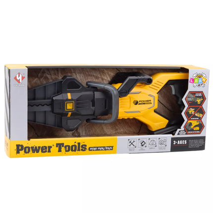 Pneumatinės elektrinės žirklės vaikams „pasidaryk pats“, geltonos