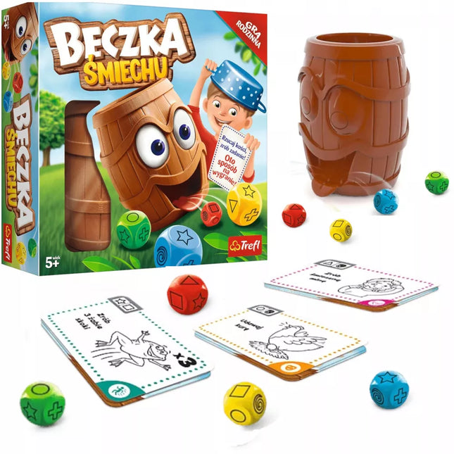 Juoko statinė "Barrel of Laughs" Trefl 01908 žaidimas