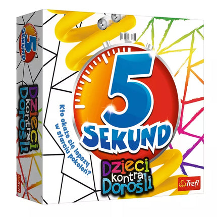 Stalo žaidimas 5 sekundės Vaikai prieš Suaugusius Trefl 02120