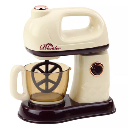 Virtuvinis maišytuvas robotas vaikams, besisukanti 360° galva, šviesos, baltas