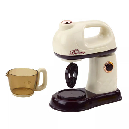 Maišytuvas virtuvės robotas vaikams vaisių sultys šviesos garsai baltas