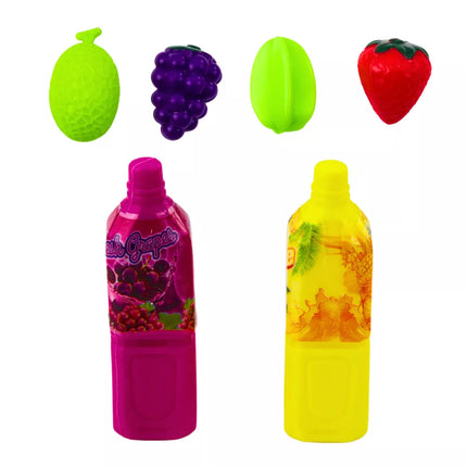 Maišytuvas virtuvės robotas vaikams vaisių sultys šviesos garsai baltas