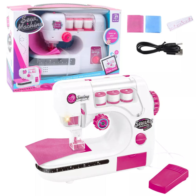 Siuvimo mašina vaikams Siūlų medžiaga Šviesos garsai