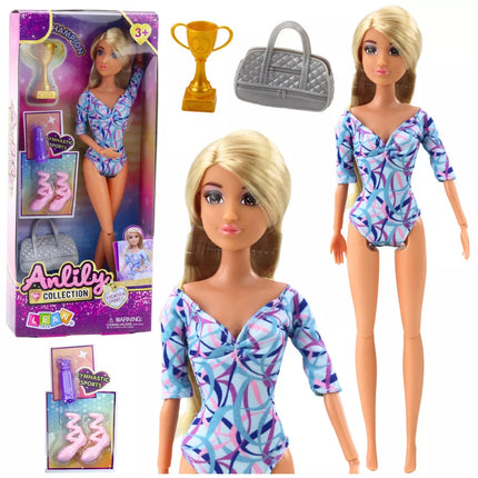 Anlily Lėlė Balerina su judančiomis galūnėmis ir aksesuarais