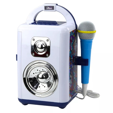 Muzikos rinkinys „Sound Box“ Mikrofonas Bluetooth garsiakalbis MP3 įrašymas LED