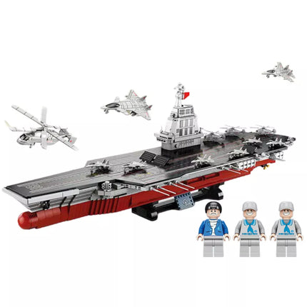 Statybinės kaladėlės KARAKLIS 003 Didelis lėktuvnešis 1:420 2151 vnt.