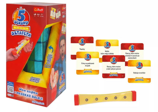 Žaidimas 5 sekundės estafetė Trefl 02601