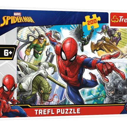 Dėlionė 200 vnt. Gimęs herojus Disney Marvel Spiderman Trefl 13235