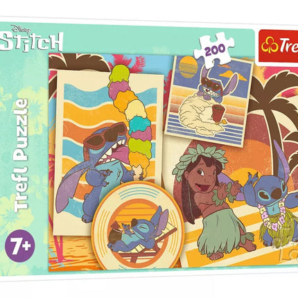 Dėlionė 200 vnt. Muzikos pasaulis Lilo ir Stičas Trefl 13304